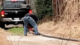 VIDEO: Texas homeowner catches people stealing copper wire