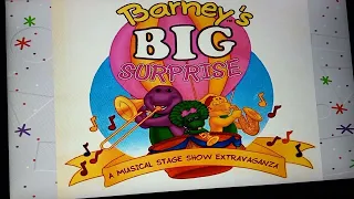 Barney's Big Surprise: The Rainbow Song