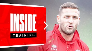 Inside Shirecliffe | Goalkeeper Drills, Head Tennis & races! | First Team Training Behind The Scenes