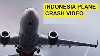 Indonesian Boeing 737 nosedives after take off -  Sriwijaya Air 182 crash (Simulation)
