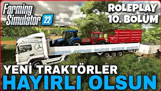 ÇİFTLİKTE DENGELER DEĞİŞİYOR | YENİ TRAKTÖRLER ALDIK | YA TARİH YAZACAĞIZ YA TARİH OLACAĞIZ #fs22