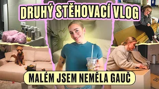 DRUHÝ STĚHOVACÍ VLOG + JAK TO ZVLÁDNOUT?