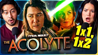 THE ACOLYTE Episode 1 & 2 REACTION! | A Star Wars Series | Disney Plus