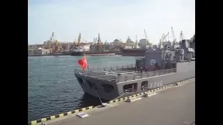 Турецкие военные корабли в Одессе