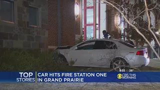 Man Arrested For DWI After Crashing Into Fire Station