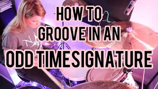 Drum lesson - How to Groove better in an Odd Time Signature