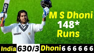 India vs Pakistan 2nd test 2006 full match highlights full HD. Dhoni 148 runs exclusive innings