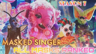 All Masked Singer SEASON 7 Contestants Ranked