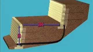 How to build a terraced retaining wall