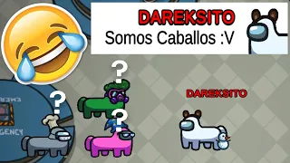 SI TE RIES PIERDES 😱😂 Momentos Divertidos | AMONG US | SOMOS CABALLOS 🐴 Nueva actualización!!!