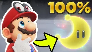 Super Mario Odyssey - Dark Side ALL 24 POWER MOON LOCATIONS! [100% Guide]