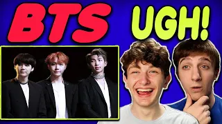 BTS  - 'UGH!' REACTION!!