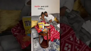 Netflix and Chill- COUPLE EDITION 🤣🤣🤣                         #shorts #viral #funny