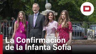 La Infanta Sofía recibe la Confirmación arropada por su familia