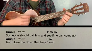 Only Love Can Break Your Heart: Neil Young Ukulele Play-Along in 'C'