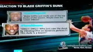 Blake Griffin LEGENDARY! Dunk Over Kendrick Perkins... INSANE!.. Dunk of the Year?!