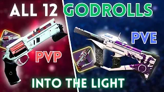 All 12 GODROLLS - Into the Light Trait Guide! Destiny 2