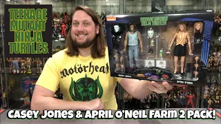 Casey Jones & April O’Neil Farm 2 Pack Unboxing & Review!