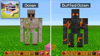 How to spawn Iron Buffed Golem in Craft World