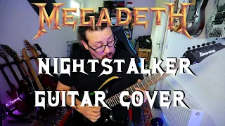 Megadeth - Nightstalker NEW SONG // Full guitar cover