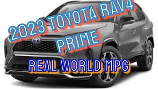 2023 RAV4 PRIME real world mpg, 1044 mile trip. Honest MPG. Real world Rav4 test. Is Prime good?