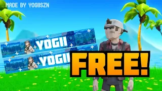 How To Make A FREE 1v1.lol Youtube Banner Without Photoshop! (Pixlr Tutorial)