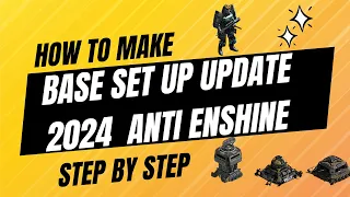 War Commander Base Set Up Update 2024  Anti Enshine  Step By Step