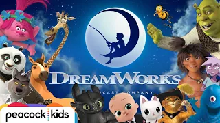 🎣🌙  Every DreamWorks Animation Film + TV Intro EVER