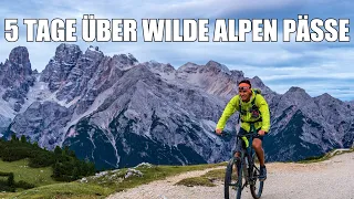 Solo Bikepacking über wilde Alpenpässe - 330km, 9.600Hm