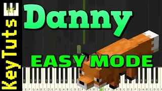 Danny from Minecraft - Easy Mode [Piano Tutorial] (Synthesia)