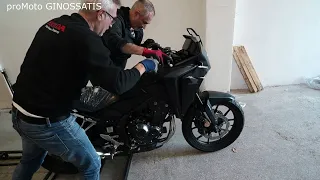 HONDA NX 500 black color - Unboxing 2024