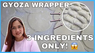 HOW TO MAKE GYOZA WRAPPER | VLOG#119