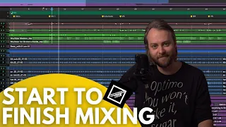 How I Mixed an Indie Rock Song - Full Mix Rundown | Manchester Music