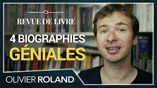 4 autres BIOGRAPHIES GÉNIALES pour plonger dans l'esprit des GRANDS HOMMES