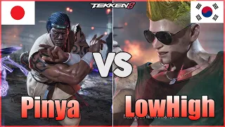 Tekken 8 ▰ Pinya (Raven) Vs LowHigh (Steve) ▰ Ranked Matches!
