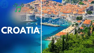 FLYING CROATIA ( 4K UHD ) - Relaxing Music Along With Beautiful Nature Videos 4K Video Ultra HD