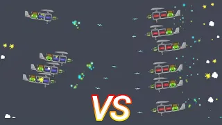 Bad piggies - Dogfight / Fighter jet battle