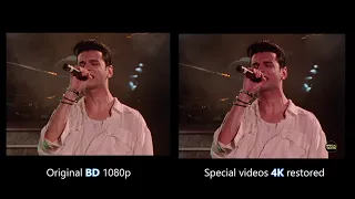 Depeche Mode 101 1989. 1080p BLURAY vs 4K Restored - Sample