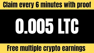 High paying Litecoin Faucet l Earn 1000 litoshi every 6minutes (2020)