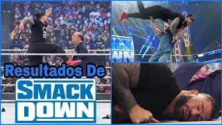 RESULTADOS De SmackDown 17 De Diciembre De 2021: Brock Lesnar ATACA BRUTALMENTE a Roman Reigns