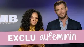 CHRIS HEMSWORTH & TESSA THOMPSON : INTERVIEW MEN IN BLACK INTERNATIONAL