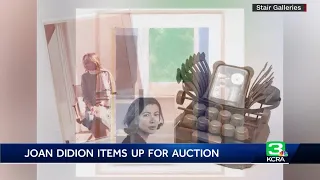 Joan Didion estate will auction off writer’s belongings