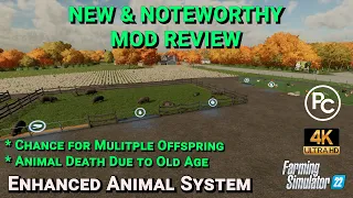 Farming Simulator 22 Mod Review | Enhanced Animal System