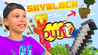 Проходим Skyblock Mincraft