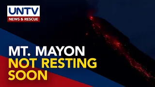 Slow lava flow seen on Mayon volcano; Abnormality likely to continue - Experts
