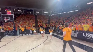 The Utah State HURD does their “I Believe” chant 2024 spectrum magic