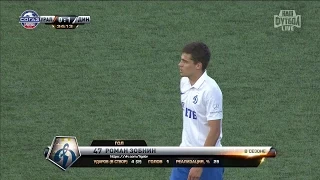 Roman Zobnin's goal. FC Ural vs Dynamo | RPL 2014/15