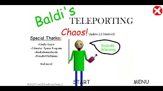 Baldi's Teleporting Chaos Android