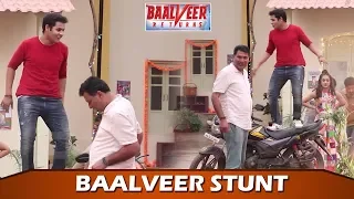 Baalveer Returns: Dev Joshi Performs Bike Stunt On Set| Behind The Scene