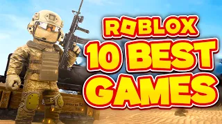 10 BEST Roblox Games In 2024!